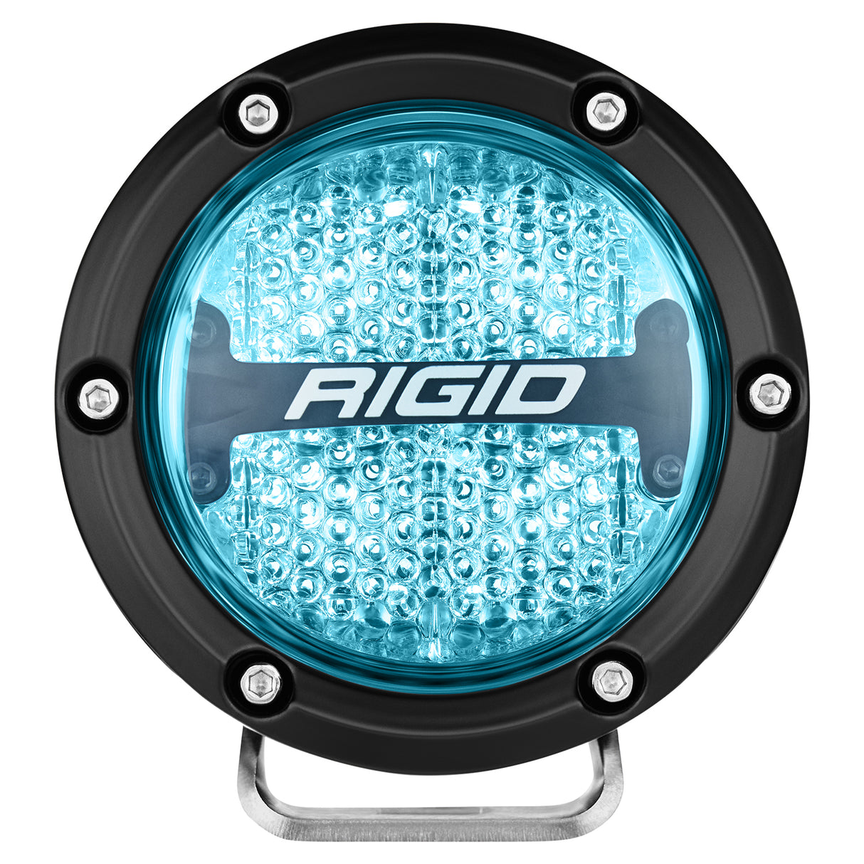 RIGID 36400 360 Series 4-inch Diffused RGB/2 RGBW LED Light Cover for Jeep Wrangler, Ford F-150, Chevrolet Silverado