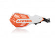 Acerbis K-Future Handguard for GasGas 2021-2023, Husqvarna 2014-2023, KTM 2014-2023, Sherco 2018-2023 - White/Orange