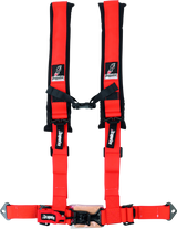 DragonFire Racing H-Style 4-Point Harness with 2-Inch Buckle - Orange for UTVs