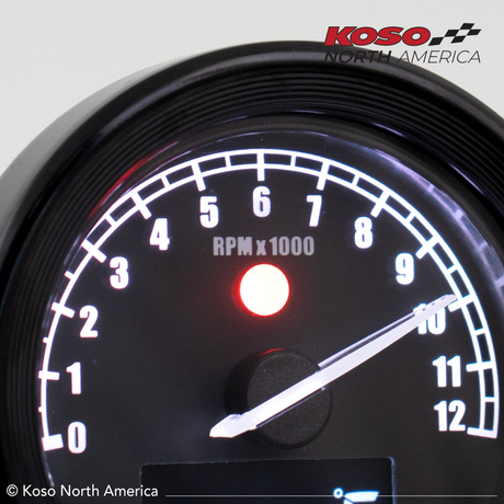 KOSO BA086101 Tnt 05r D48 Tachometer with Vehicle Fitment for Select Motorcycles