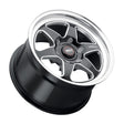 Weld S156 17x10 Ventura 6 Drag Wheel - 6x135 Bolt Pattern, Gloss Black Mil Finish