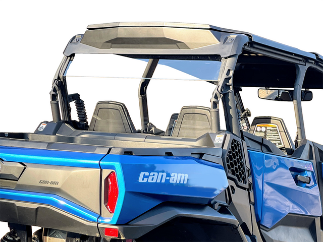 SPIKE Rear Windshield No Vent for Can-Am Commander 1000 & 700 Models