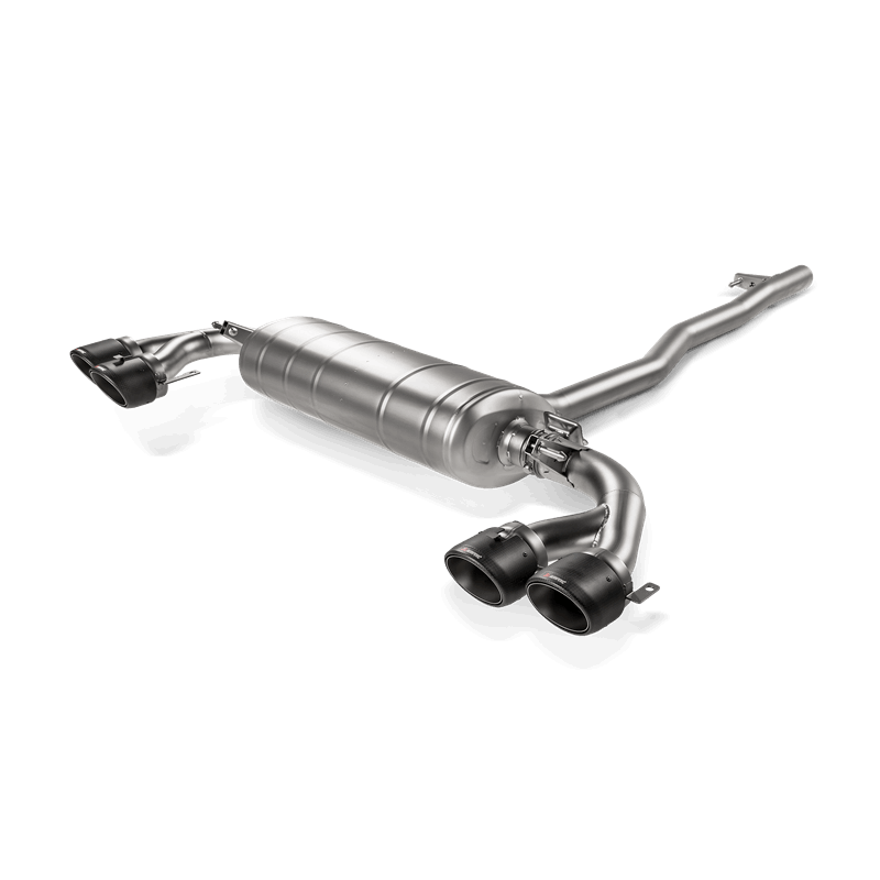 Akrapovic Slip-On Line Exhaust for Mercedes-AMG A35 Hatchback (W177) with OPF/GPF, Titanium with Carbon Tips