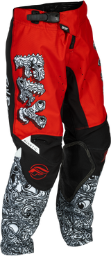 Fly Racing Youth Kinetic Mutant Pants Size 18 for Off-Road and Motocross Vehicles
