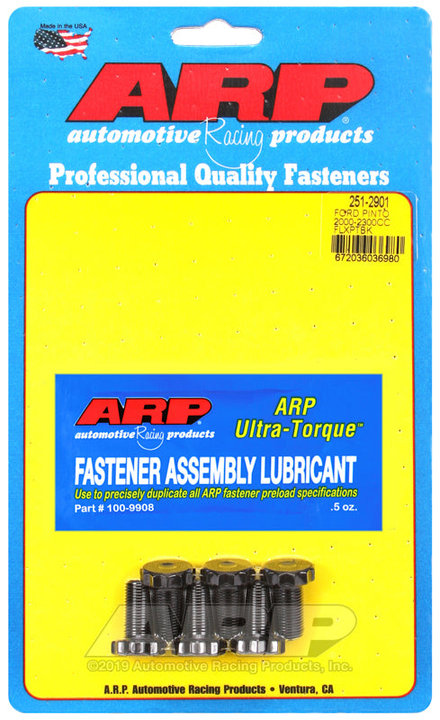 ARP Ford Pinto 2000-2300cc Flexplate Bolt Kit - Reliable Engine Connection