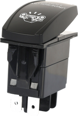 OPEN TRAIL SM106-024 UnderGlow Lighting LED Switch with Dual Amber Illumination for Jeep, Truck, SUV