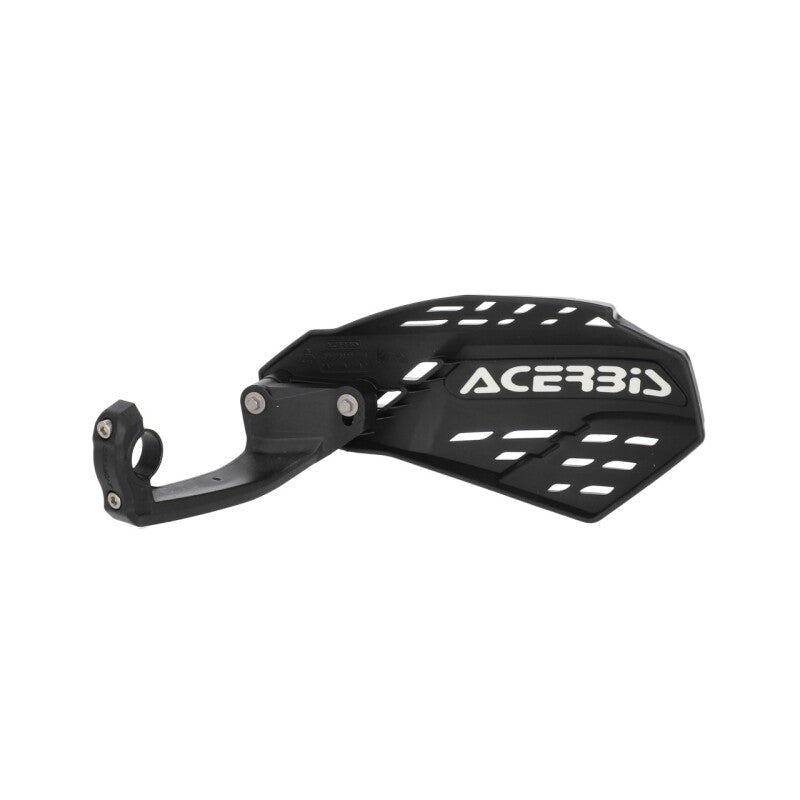 Acerbis Linear Vented Handguard Black/White for Motorcycle and Powersports Vehicles - Part 2987611007