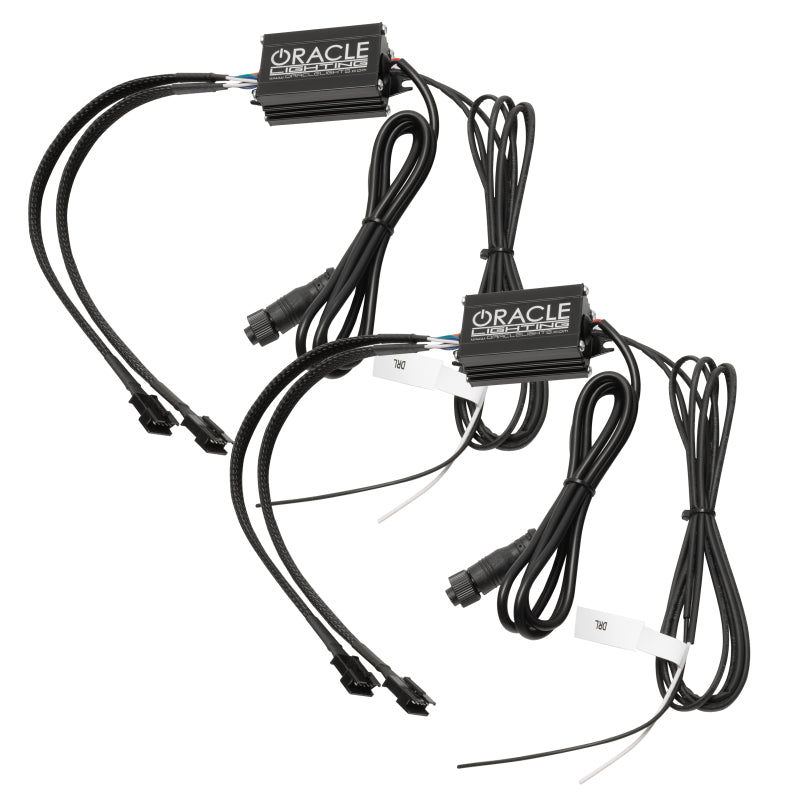 Oracle 15-21 Dodge Challenger RGB+W Headlight DRL Upgrade Kit - ColorSHIFT - BC1