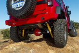 ARB Summit Rear Bumper for Jeep Wrangler TJ/YJ - Heavy-Duty Steel Protection with Tow Hitch and Accessory Provisions