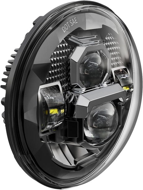 Pathfinder UV7B 7-Inch Rugged Ultra View LED Headlight for Trucks and SUVs