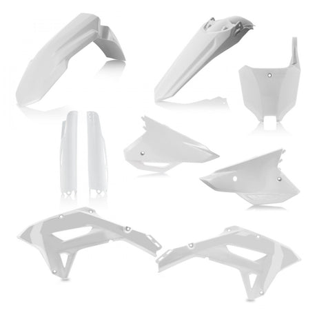 Acerbis 2861800002 Full Plastic Kit for Honda CRF250RX, CRF450RX, and CRF450R-S - White