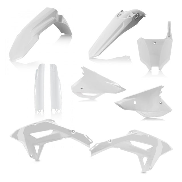 Acerbis 2861800002 Full Plastic Kit for Honda CRF250RX, CRF450RX, and CRF450R-S - White