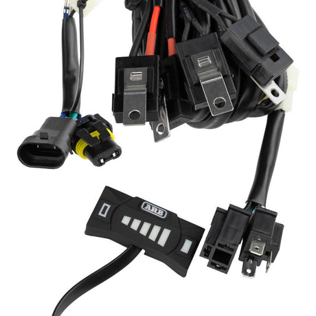 ARB Intensity SOLIS Driving Light with Wiring Loom and Dimmer – Long-Range LED Vehicle Light