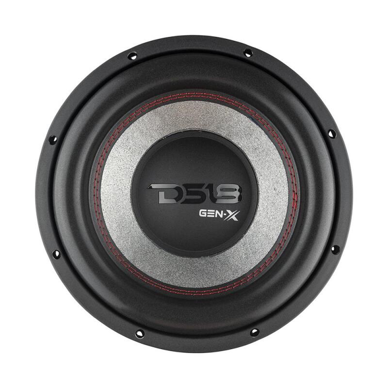 DS18 GEN-X104D 10-inch 400W RMS Dual Voice Coil Subwoofer for Car Audio with Ferrite Motor