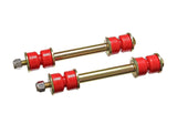 Energy Suspension Hyper-Flex™ Red Front End Link Set for 1970-1973 Pontiac LeMans – Improved Stability and Durability