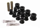 Energy Suspension CJ Rear Spring Bushing Set - Black for Jeep CJ7 (1983-1986)