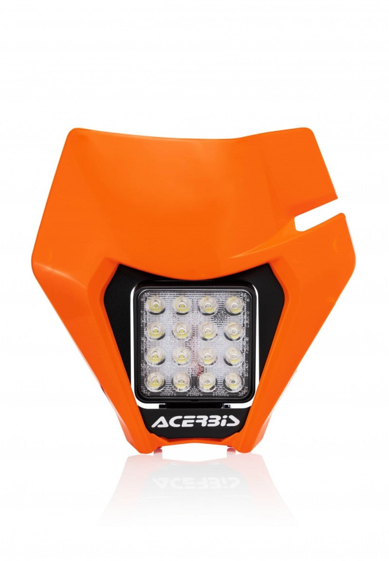 Acerbis VSL Headlight for KTM EXC-F 350/500, XC-W 150-300 TPI, XCF-W 350/500 - Fits 2020-2023 Models