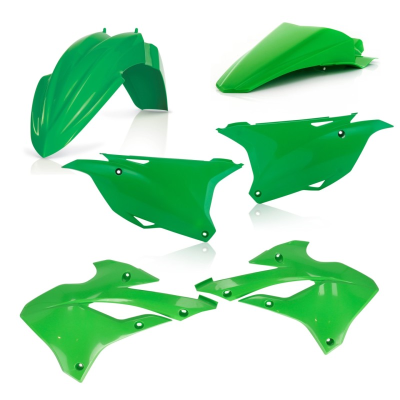 Acerbis Kawasaki KX85/112 2022-2023 Plastic Kit - Green | Powersports Replacement Parts