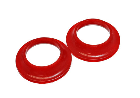 Energy Suspension 3.6110R Full Size Red Rear Upper Coil Spring Isolators for Chevrolet Impala and Caprice (1993-1996)