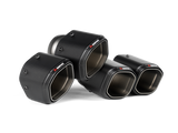 Akrapovic Hexagonal Carbon Fiber Tail Pipe Set for 2024+ BMW M5 (G90, G99)