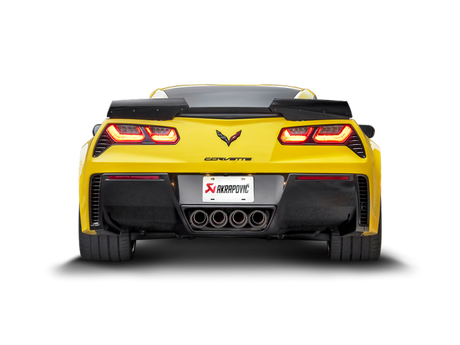 Akrapovic Slip-On Line Titanium Exhaust with Carbon Tips for Chevrolet Corvette Z06 (C7) 2014-2017