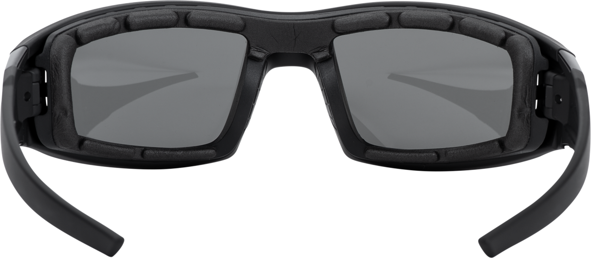 Highway 21 Flatside Hybrid Goggle Black for Motorcycle Riders with Impact-Resistant Frame and Polarized Lenses