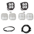 Baja Designs 2021+ Ford Bronco A-Pillar Light Kit Squadron Pro Spot with Upfitter