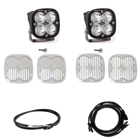 Baja Designs 2021+ Ford Bronco A-Pillar Light Kit Squadron Pro Spot with Upfitter