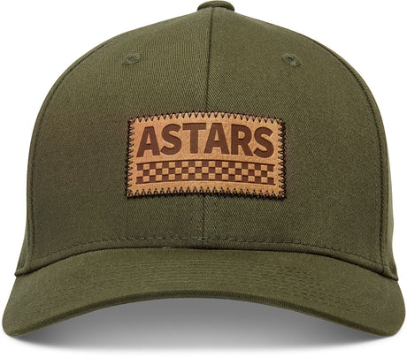 Alpinestars Hardy Hat Military Small/Medium - Structured Curved Bill Cap with Stretch Twill