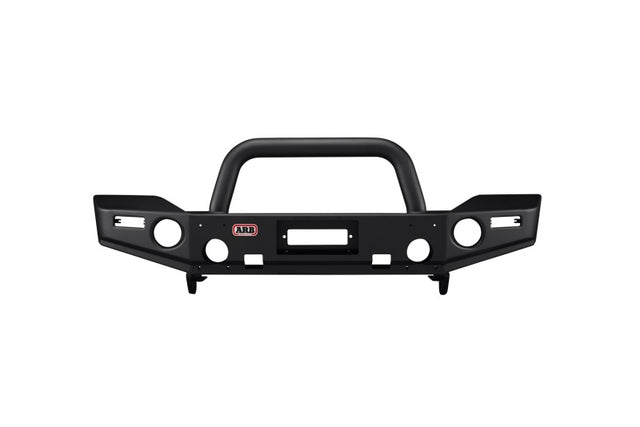 ARB Combar OE Fog with Crush Cans for Jeep Wrangler 2011-2013 - Textured Black Deluxe Front Bumper
