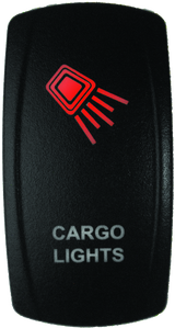 DragonFire Racing Lighted Switch Cargo Lights On/Off Red - Part #522621