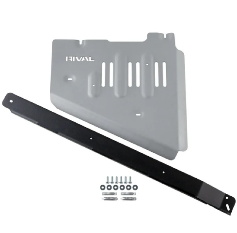 Rival Aluminum Transmission Catalytic Converter Skid Plate for 2021-2025 Toyota Tundra Hybrid