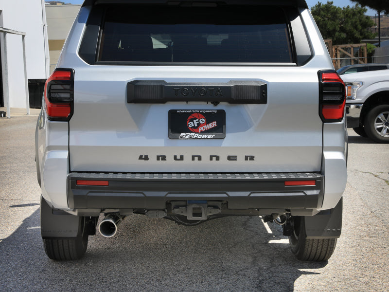 aFe Vulcan Series 2.5 Inch to 3 Inch Stainless Steel Cat-Back Exhaust System with Polished Tip for Toyota 4Runner 2025 L4-2.4L