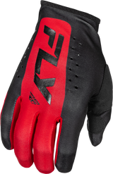 Fly Racing Lite Gloves Black/Red 3X for Offroad Motorcycles