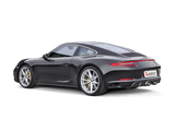 Akrapovic Slip-On Line Titanium Exhaust System for 2016-2017 Porsche 911 Carrera S/4/4S/GTS (991.2) with Titanium Tips