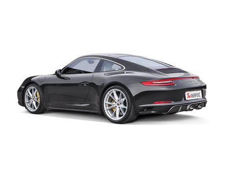 Akrapovic Slip-On Line Titanium Exhaust System for 2016-2017 Porsche 911 Carrera S/4/4S/GTS (991.2) with Titanium Tips