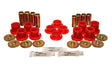 Energy Suspension 5.3125R Red Front Control Arm Bushing Set for Dodge Viper (1992-1998)