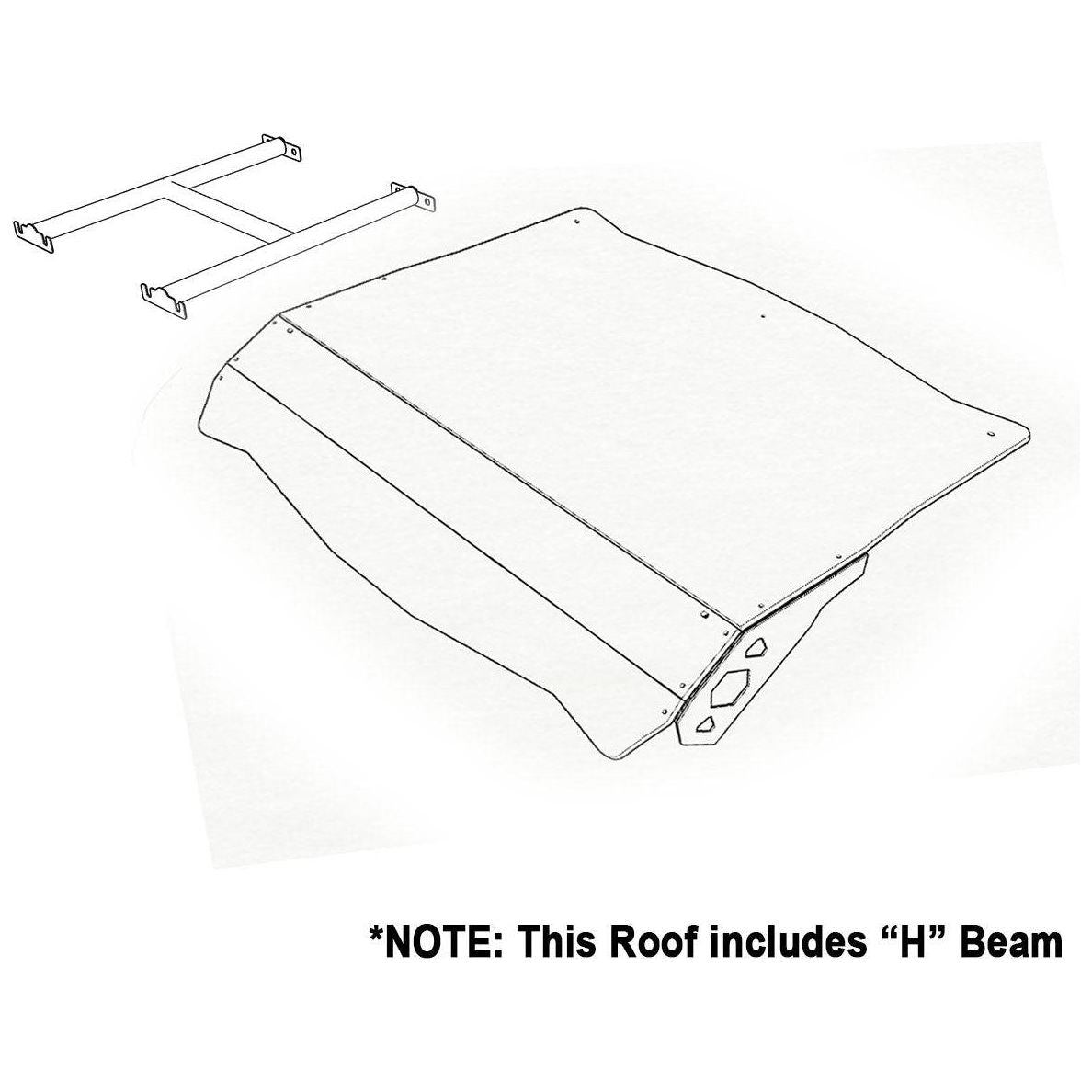 Can Am X3 Aluminum Roof | AFX Motorsports