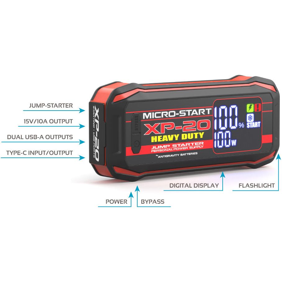 XP-20-HD Micro-Start (Heavy Duty) | Antigravity Batteries