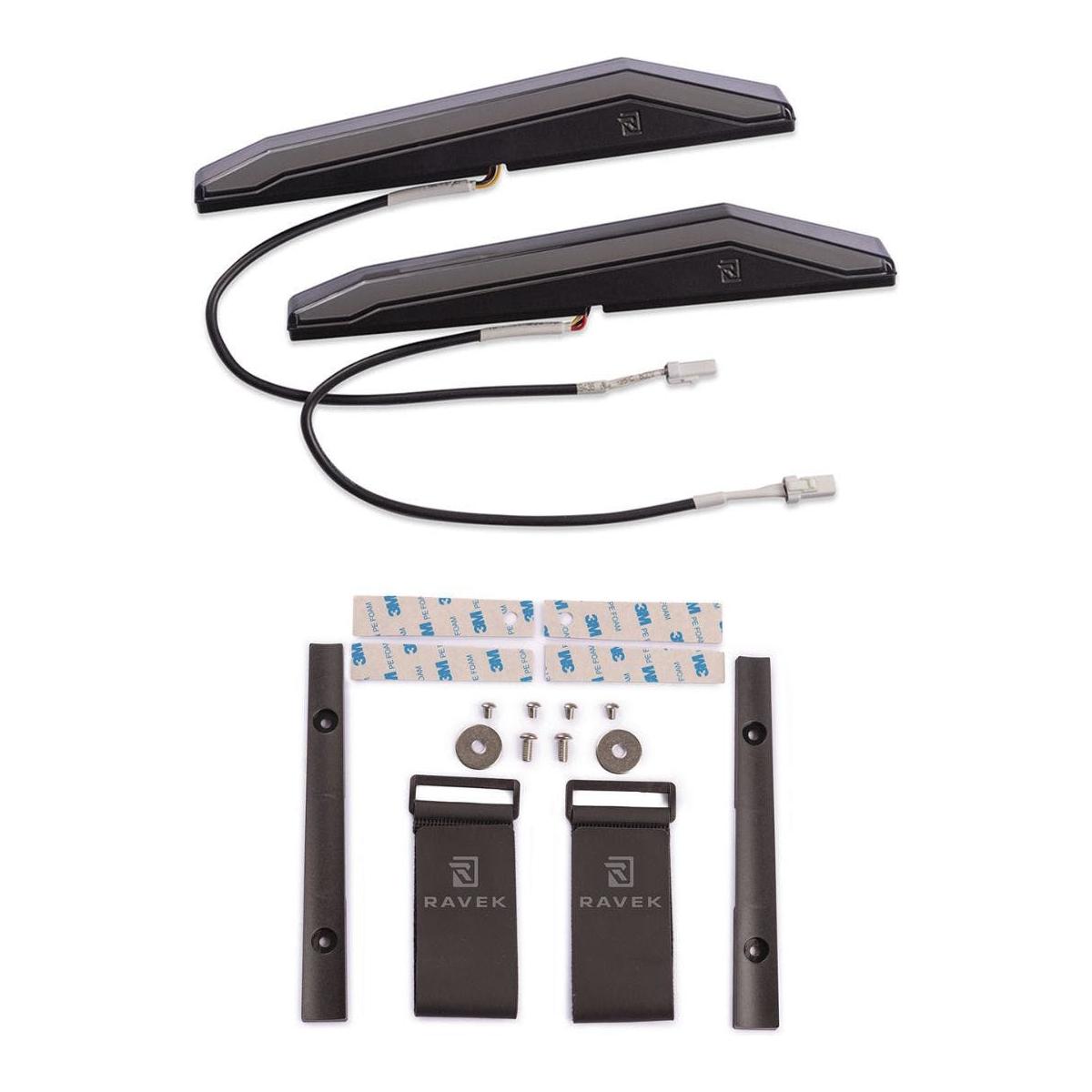 Polaris Ranger XP 1000 Plug & Play Apex Lights (Red Running / Brake Lights) | Ravek