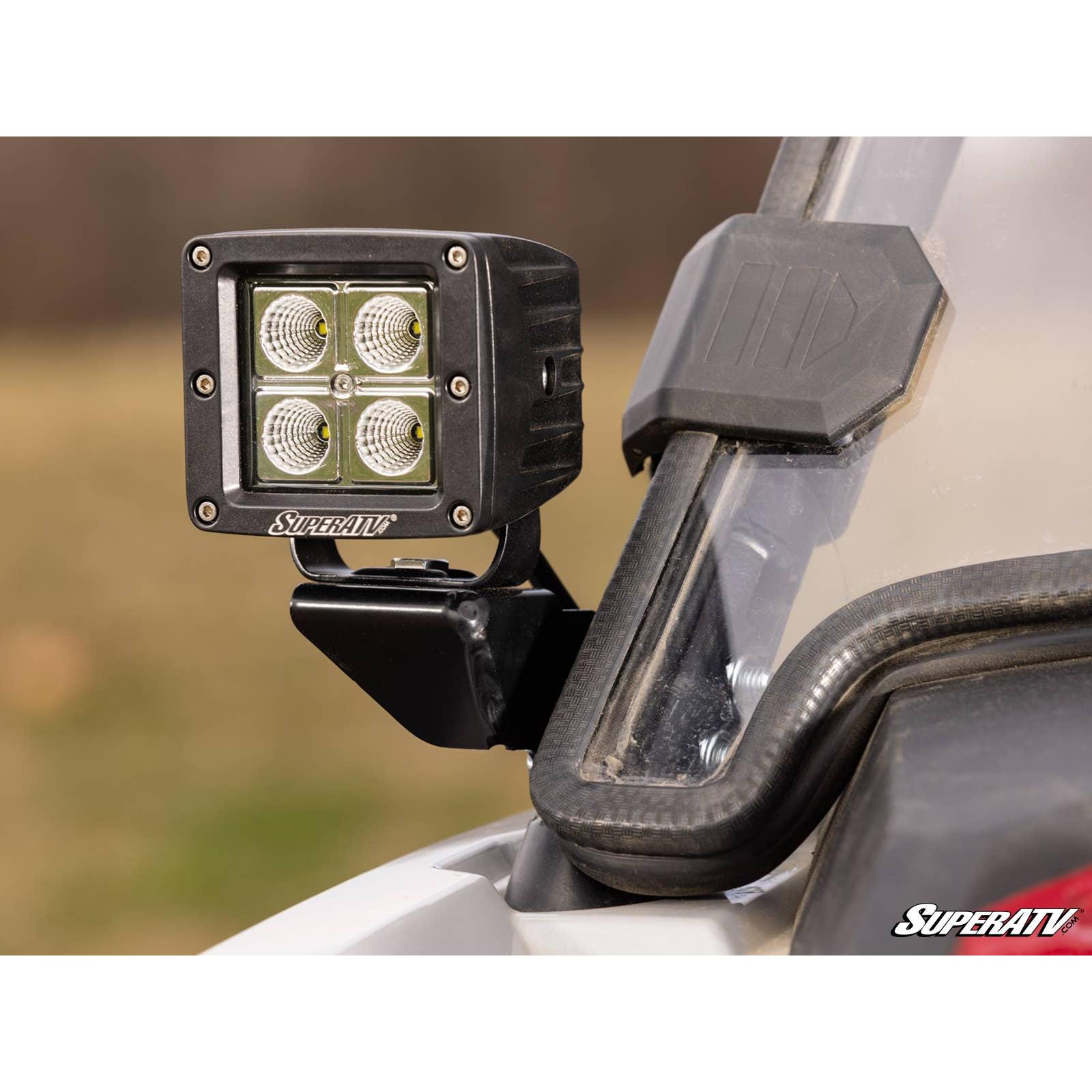 Polaris RZR Cube Light Mounting Brackets | SuperATV