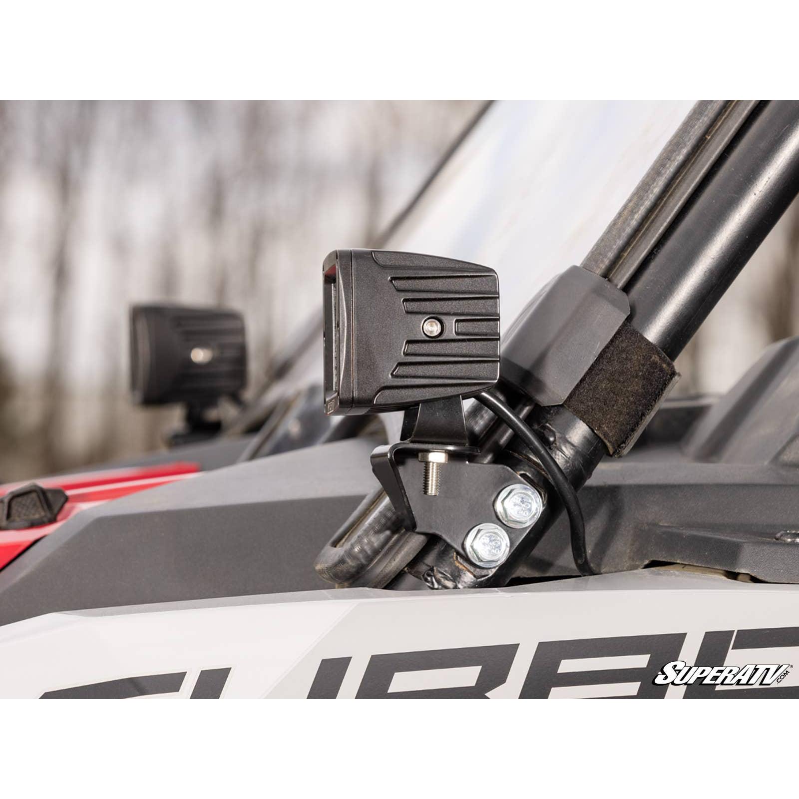 Polaris RZR Cube Light Mounting Brackets | SuperATV