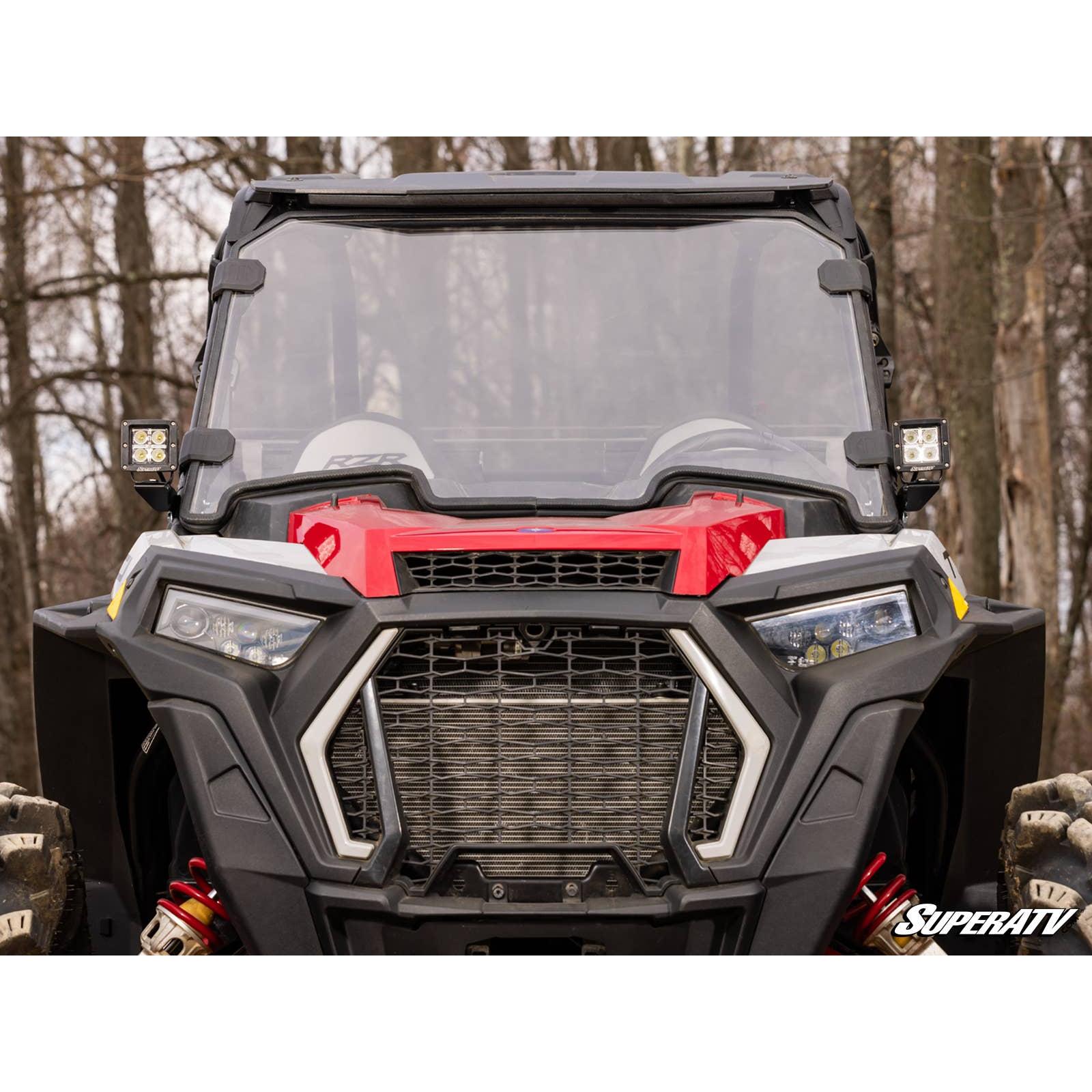 Polaris RZR Cube Light Mounting Brackets | SuperATV