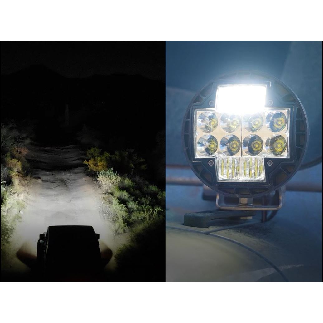 TM5 Combo White Multi Function Off Road Lights (Pair) | Nacho