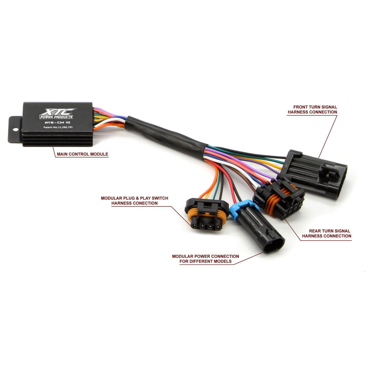 Can Am Maverick R Self-Canceling Turn Signal System with Horn | XTC Power Products