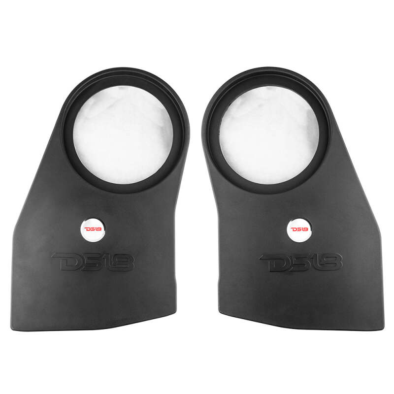 DS18 JL-SUB10/LR Subwoofer Enclosure for Jeep JL/JLU 2018-2023, Fits 2x 10-inch Speakers, Left & Right Wheel Well Sealed Design