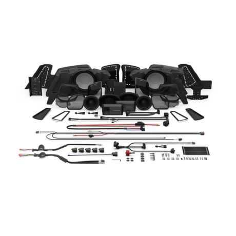 Rockford Fosgate HD14-STG5 Stage 5 Audio Kit for Harley-Davidson Road Glide and Street Glide 2014+