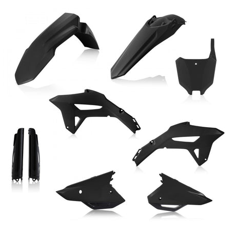 Acerbis Full Plastic Kit for Honda CRF250R (2022+) and CRF450R (2021-2024) - Black