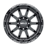 Weld Off-Road W102 20x9 Stealth Matte Black Alloy Wheel with 6X135 and 6X139.7 Bolt Pattern