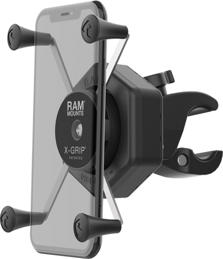 RAM X Grip Vibe Safe L Phone Mount with Small Tough Claw - Universal Fit for Cars, Trucks, and SUVs
